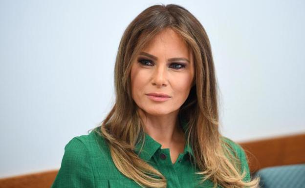 ¿Está usando Melania Trump una doble?