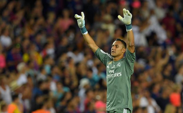 Keylor Navas, dos semanas de baja