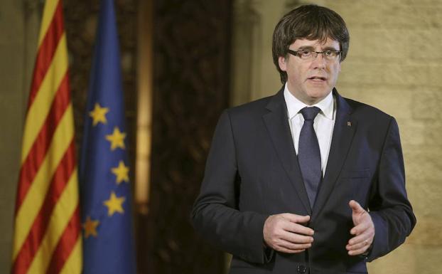Puigdemont estudia comparecer esta semana en el Senado para debatir el 155