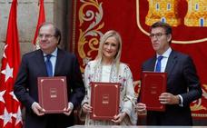 Castilla y León, Galicia y Madrid reafirman su compromiso con la vigencia del Estado de las Autonomías