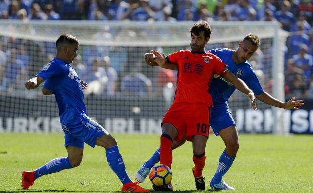 El Getafe remonta en cinco minutos