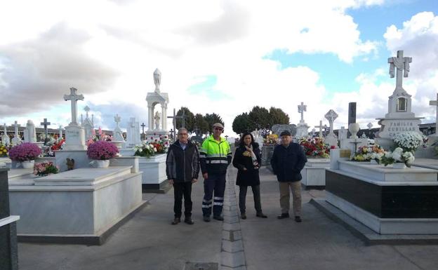 Santa María del Páramo finaliza las obras de saneamiento y drenaje del cementerio