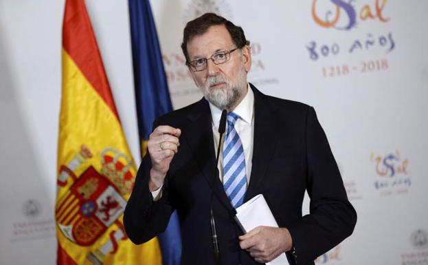 Rajoy agradece a las instituciones de la UE su ayuda frente al secesionismo