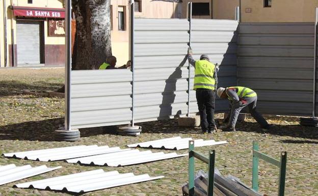 Las obras de la Plaza del Grano «continuarán» pese a la petición del proyecto del Ministerio de Cultura