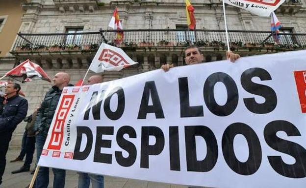 Los trabajadores afectados por despidos colectivos aumentan un 54,9% en Castilla y León en 2017