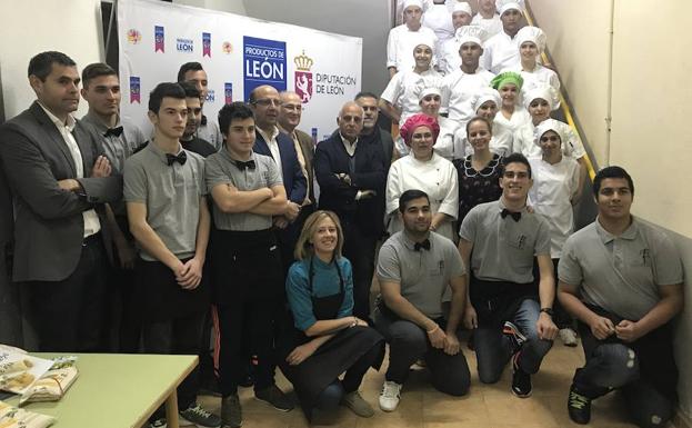 La Diputación pone en marcha el proyecto piloto 'Los Productos de León en las cocinas de la FP'