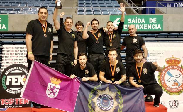 El Gimnasio Victoria de León vuelve a coronarse campeón de España de Bricpol