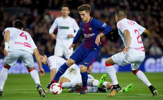 Denis Suárez sobresale en la goleada al Murcia