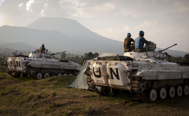 Mueren 14 cascos azules en un ataque en la República Democrática del Congo