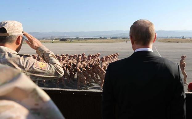 Las tropas rusas comienzan a abandonar Siria siguiendo las órdenes de Putin