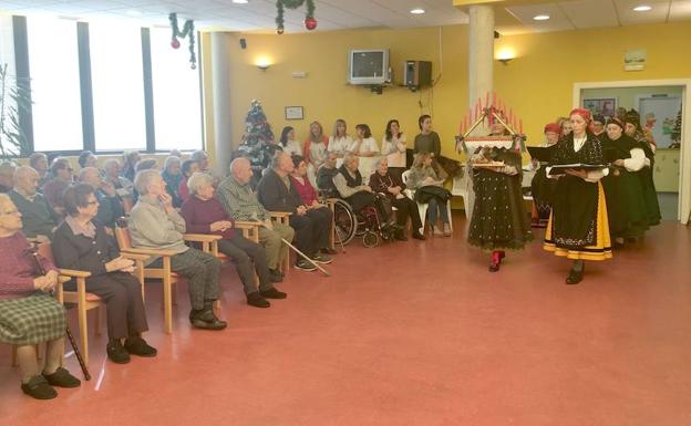 San Andrés celebra el Canto del Ramo