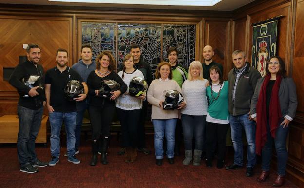 Papá Noel recorrerá León en moto en busca de fondos para Amidown