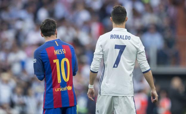 Cristiano contra Messi: cara a cara de Oro