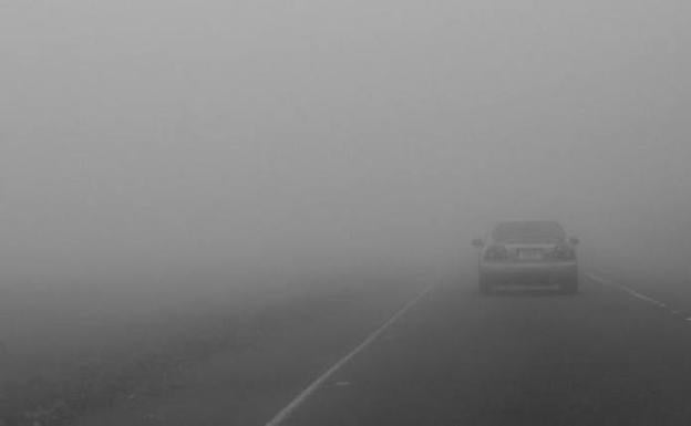 La niebla envuelve a León el día de Navidad