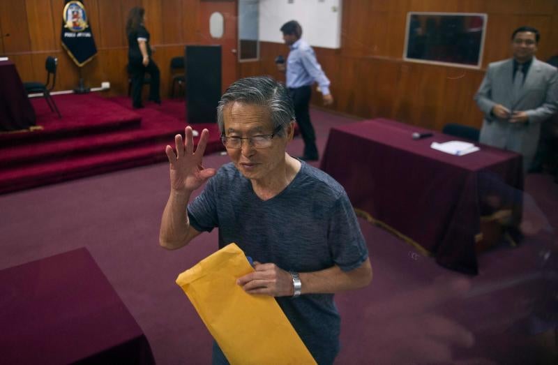 El presidente peruano concede el indulto humanitario a Fujimori