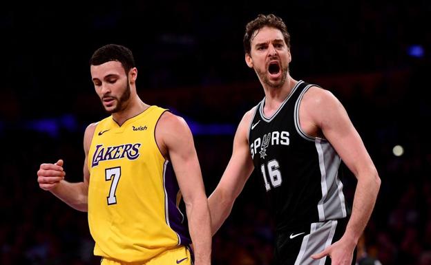 Pau Gasol y Calderón no evitan las derrotas de los Spurs y los Cavaliers