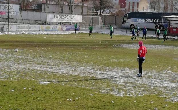 El Astorga tropieza con la nieve