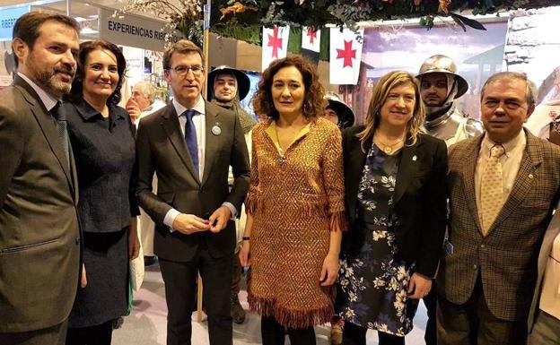 Ponferrada presenta su expositor con una desgustación de «sus excelencias gastronómicas»