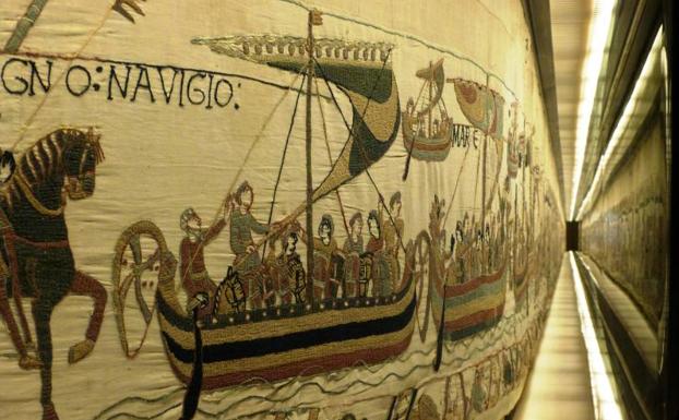 Préstamo del lienzo bordado de Bayeux