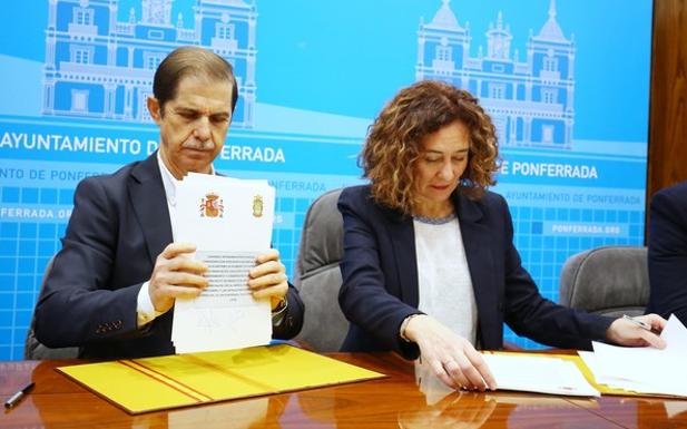 Ponferrada tendrá rematada «a final de año» la obra de continuación de la senda fluvial del Sil hasta Flores