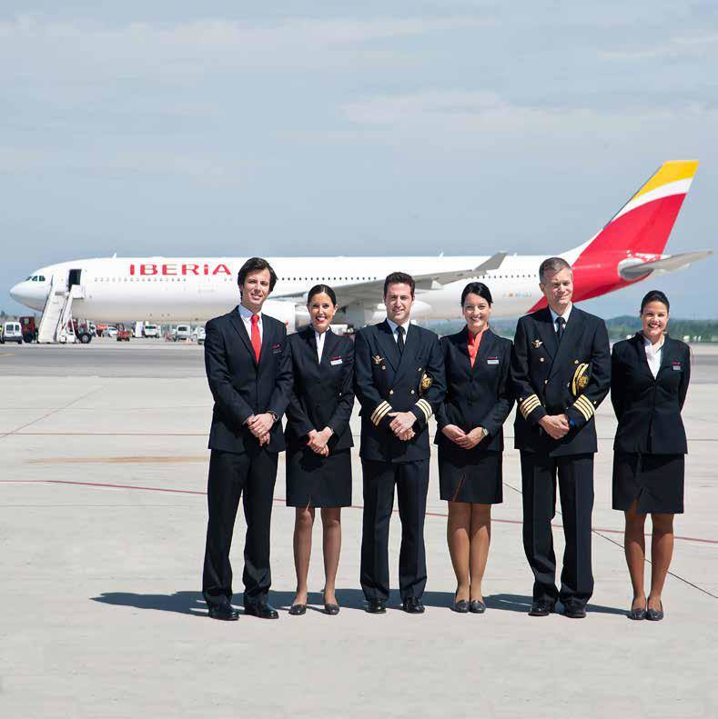 Los uniformes de Iberia