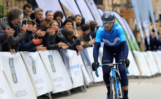 Alejandro Valverde: «Me vi de los más fuertes en la subida de Mallorca»