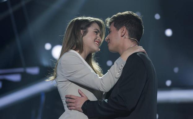 OT 2017: Alfred y Amaia, el beso definitivo