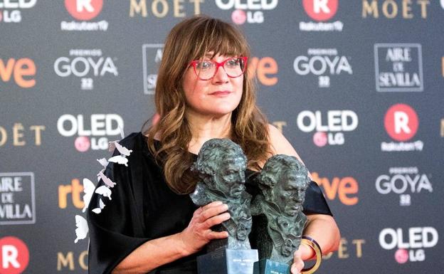 María Lafuente viste a la gran triunfadora de los Premios Goya