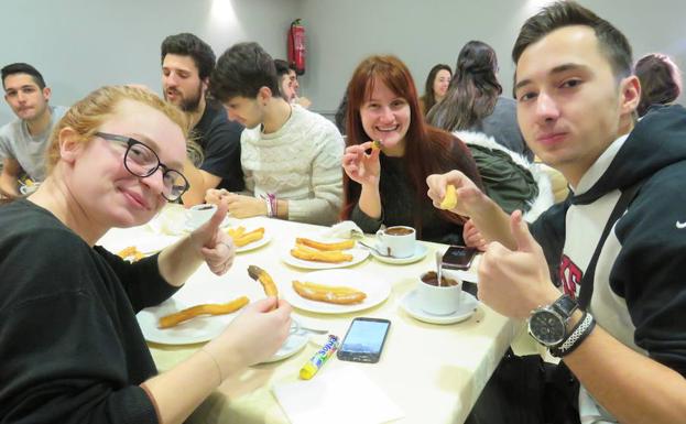 Chocolate con Erasmus