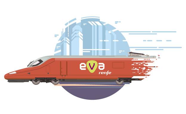 La cara oculta de EVA, la opción 'low cost' de Renfe