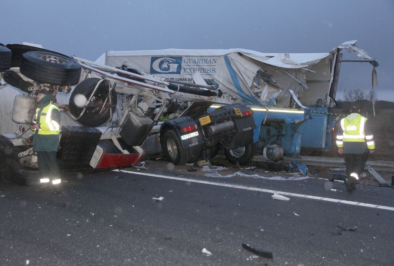 Accidente en la León-Burgos