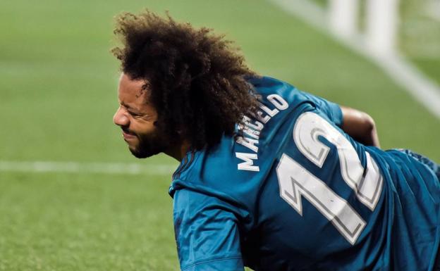 Modric y Marcelo sufren sendas lesiones musculares en el bíceps femoral de la pierna derecha