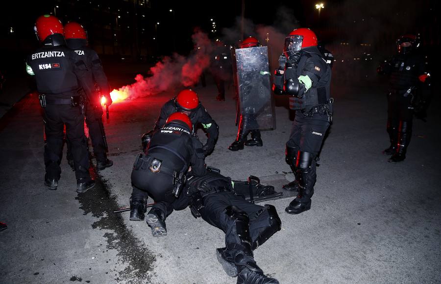 Batalla campal en los aledaños de San Mamés