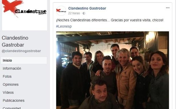 Calleja, Pedro Sánchez y Cayetano, de tapas por León