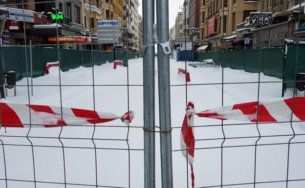 114 toneladas de sal y fundentes en la capital para minimizar los efectos de la nieve