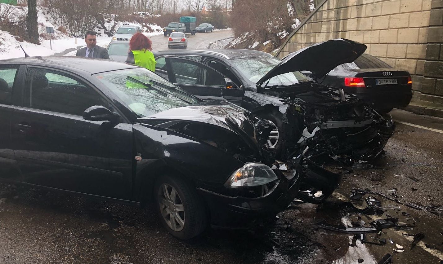 Accidente en Lorenzana