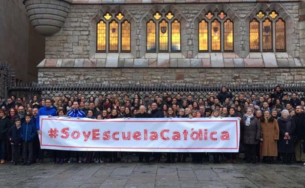 El mensaje #SoyEscuelaCatólica servirá para unir a todos los colegios de la Comunidad