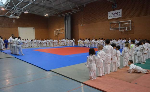 León estrena su nuevo tatami de judo