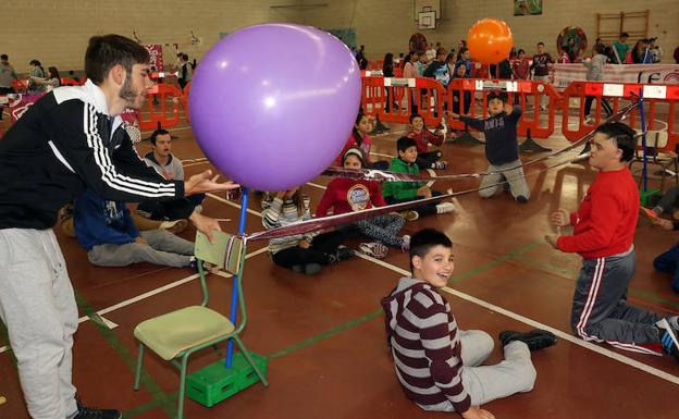 120 escolares con y sin discapacidad participan en una jornada de integración