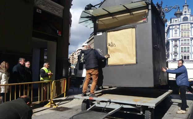 Adiós al kiosco de Santo Domingo