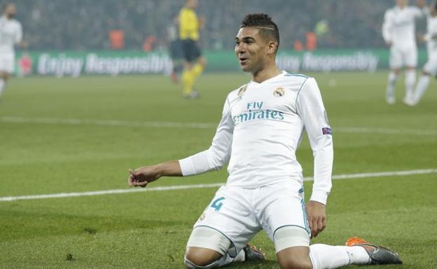 El tres en raya de Casemiro