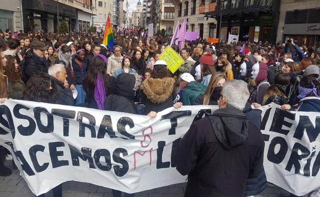 Normalidad con incidentes aislados en Castilla y León en la huelga del 8-M