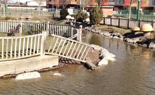 Los actos vandálicos en el parque de la Era de San Andrés alcanzan los 6.000 euros