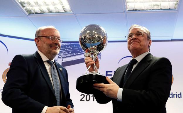 Florentino Pérez: «El equipo peleará hasta el final para intentar dar de nuevo alegría»