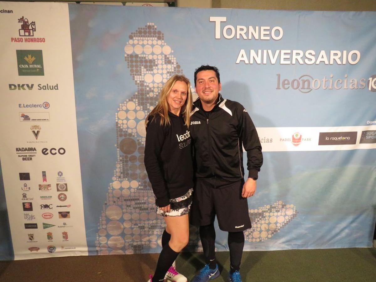Parejas del Torneo X aniversario Leonoticias