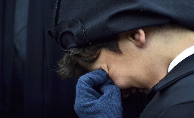 El temor a lo imprevisible ‘ahoga’ el Santo Entierro