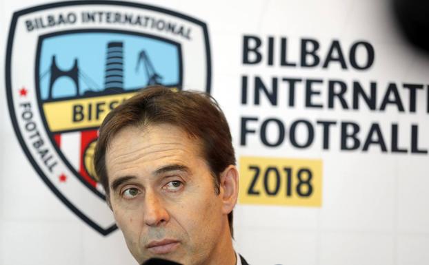 Lopetegui: «Ahora mismo los cruces de Mundial me importan cero»