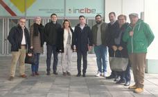 Una delegación del PSOE de León y del Grupo Socialista en el Congreso visita el Incibe