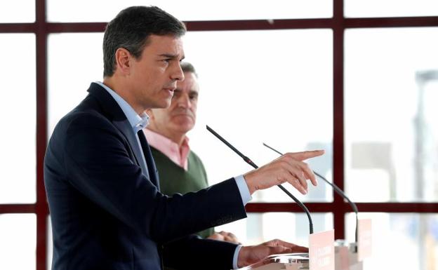 Pedro Sánchez: «Rivera traslada al PP su voluntad de que no gobierne Gabilondo»