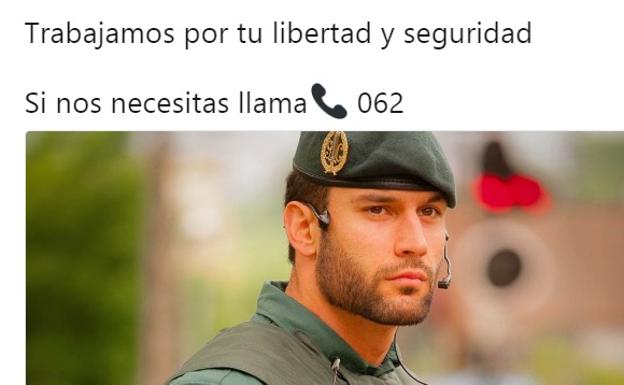 El agente de la Guardia Civil que ha revolucionado la Red